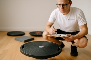 Bild från testet av Balansplatta