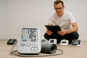 Bild från testet av Blodtrycksmätare