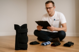 Bild från testet av Handledsskydd