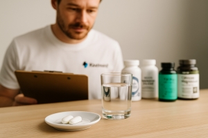 Bild från testet av Kalcium-Magnesium