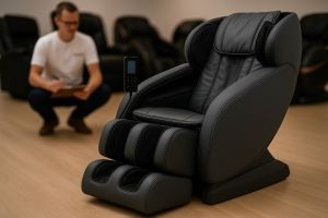 Bild från testet av Massagefåtölj