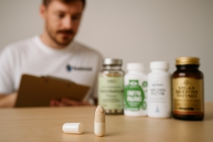 Bild från testet av Matsmältningsenzymer