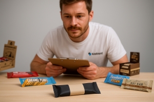 Bild från testet av Veganska proteinbars