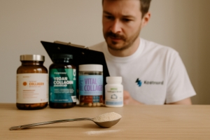 Bild från testet av Veganskt kollagen